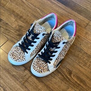 Leopard Print Women's Sneakers